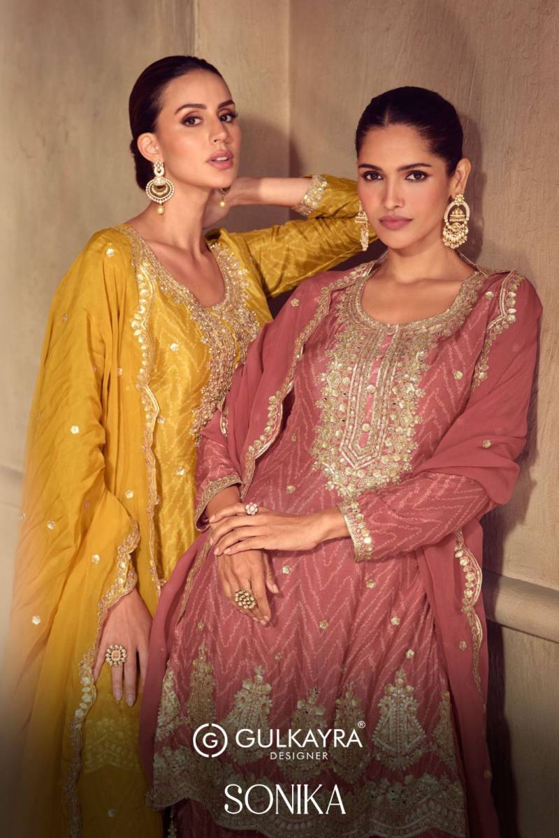 Gulkayra Sonika Chinon Digital Printed Salwar Kameez