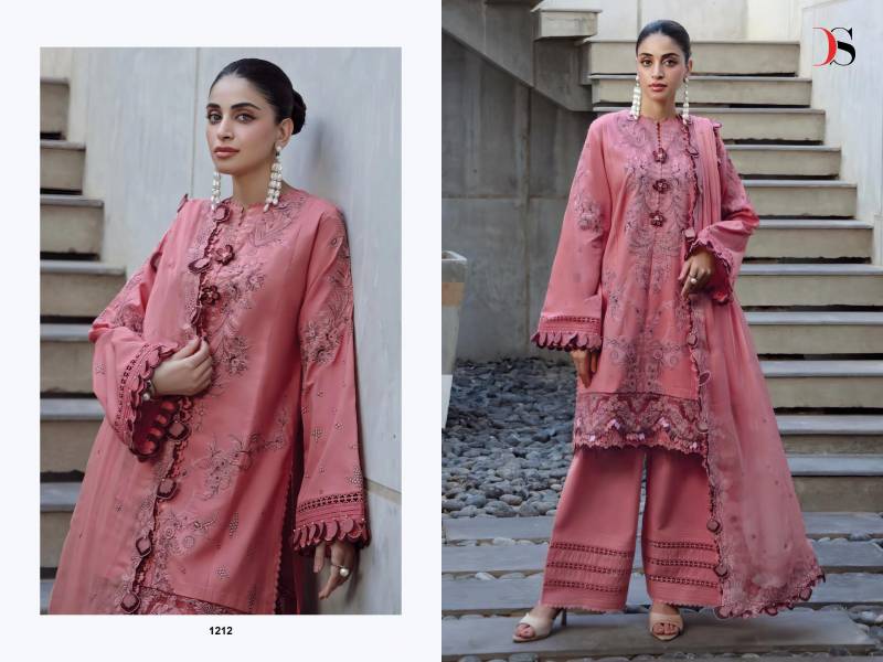 Deepsy Elan 4 Cotton Embroidered Pakistani Salwar Kameez