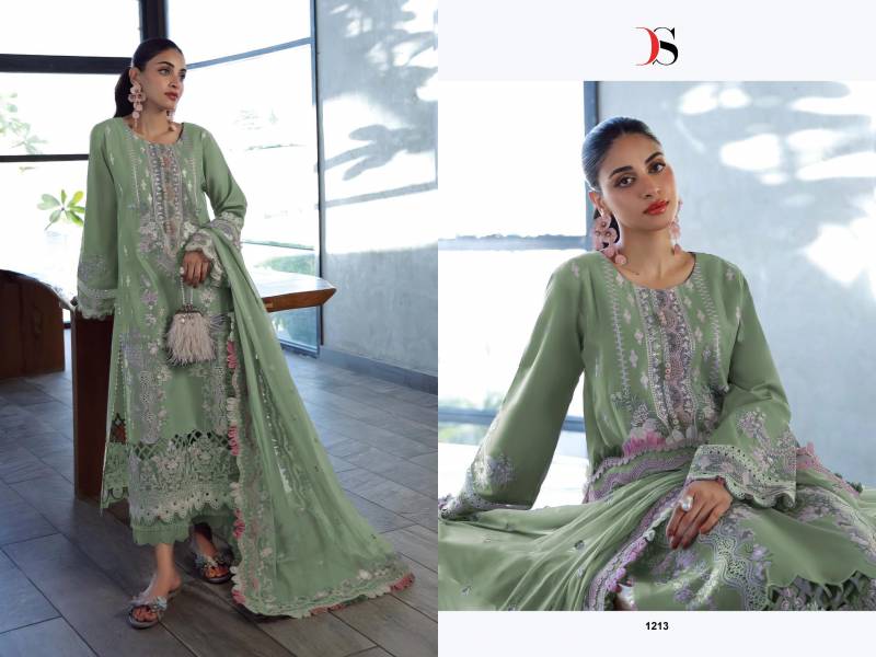 Deepsy Elan 4 Cotton Embroidered Pakistani Salwar Kameez