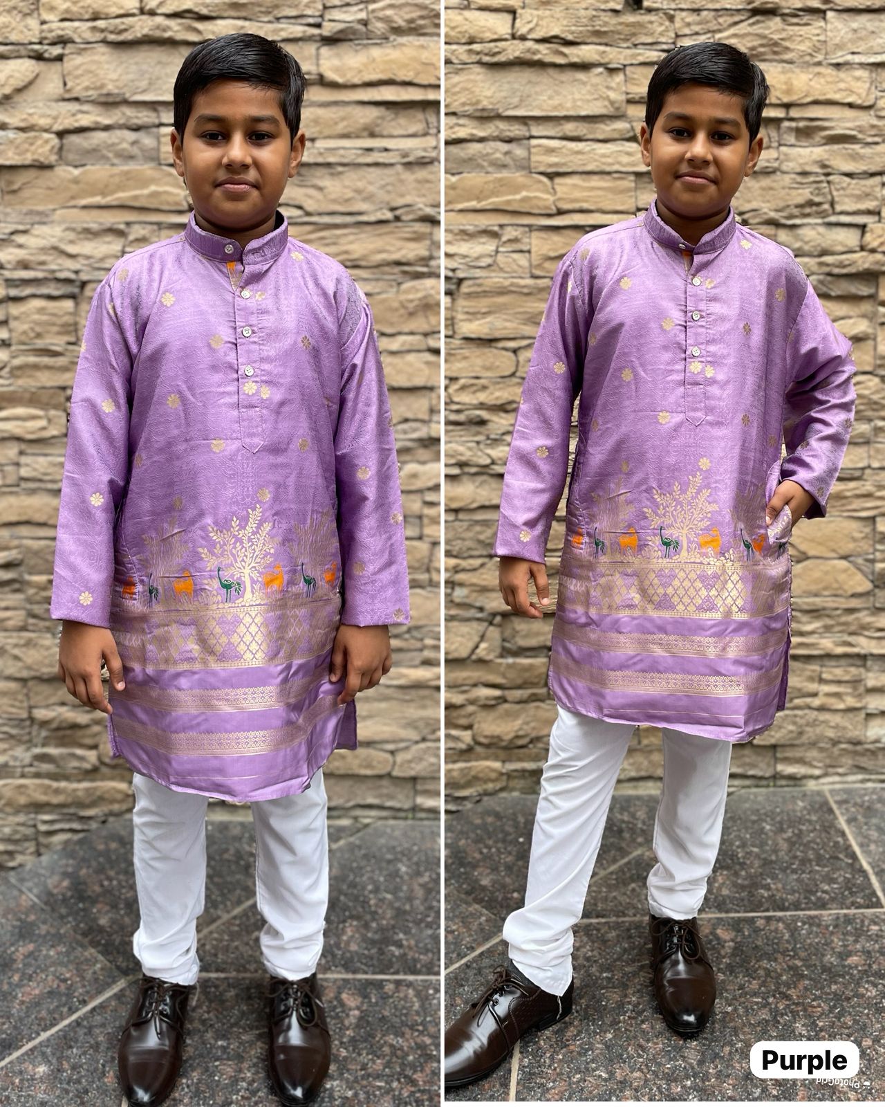Lekha LI Prince Vol 2 Silk Jacquard Kids Kurta Pajama Collection