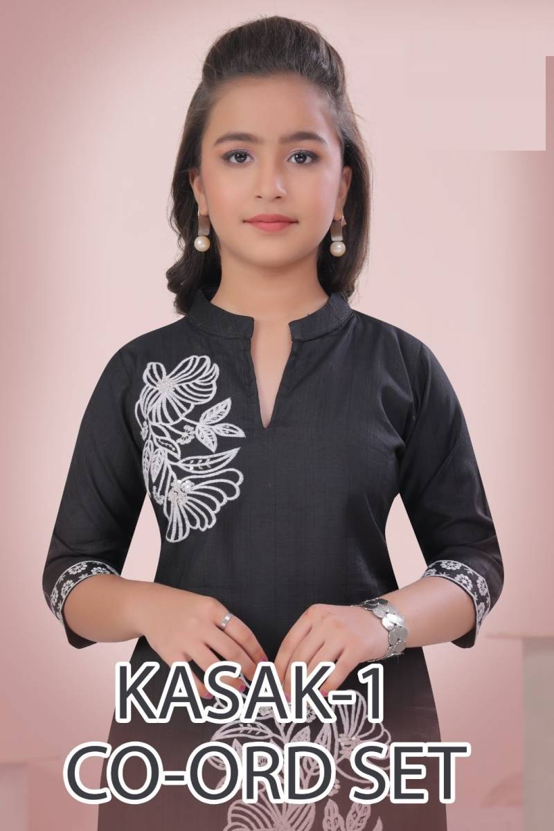 Kasak 1 Co Ord Set Vatican Kids Western Wear Collection