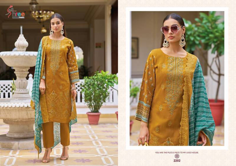 Shree Bin Saeed Lawn Collection Vol 22 Pakistani Salwar Kameez