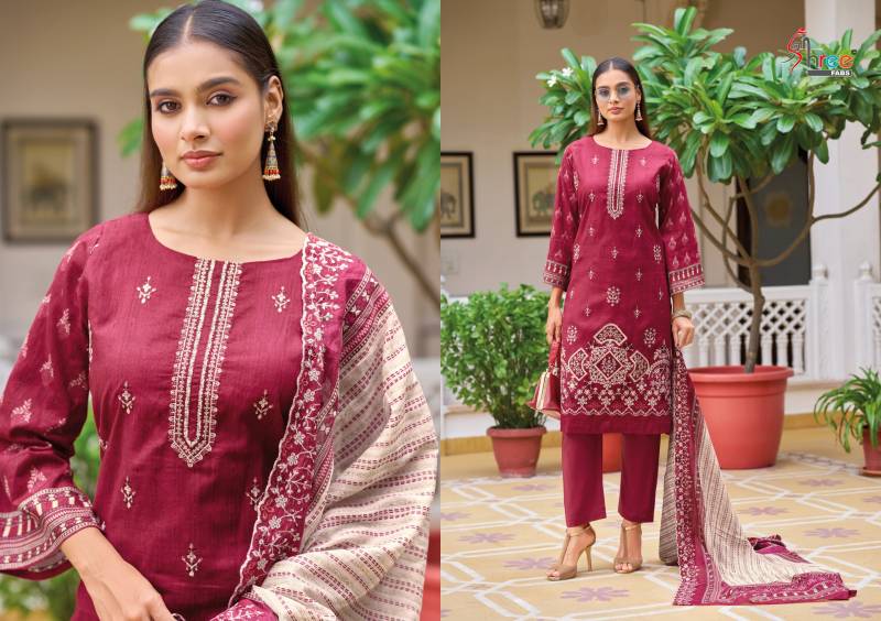 Shree Bin Saeed Lawn Collection Vol 22 Pakistani Salwar Kameez