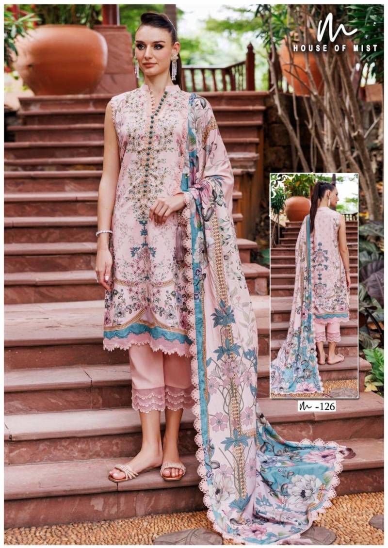 House Of Mist Ghazal Vol 13 Cotton Dress Material Collection