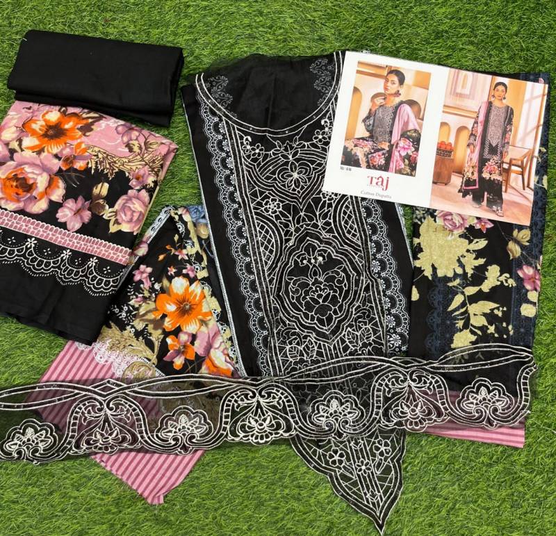 Taj 616 Cotton Dupatta Pakistani Salwar Suits