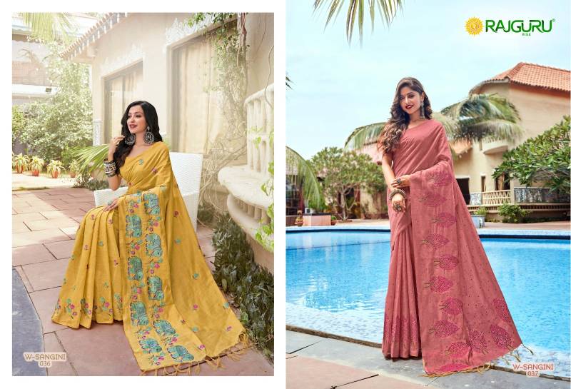 Rajguru Sangini Chanderi Cotton Fancy Sarees
