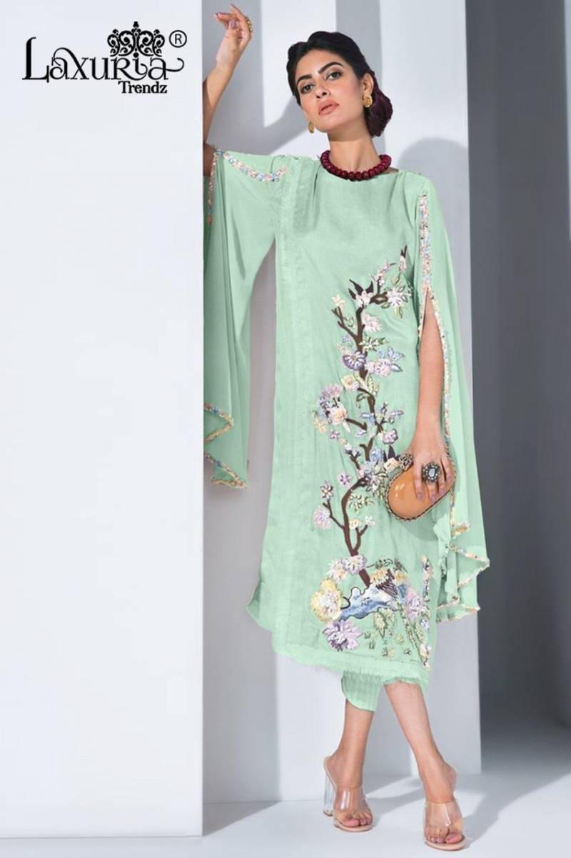 Laxuria Trendz 1455 Colours Georgette Ready Made Collection