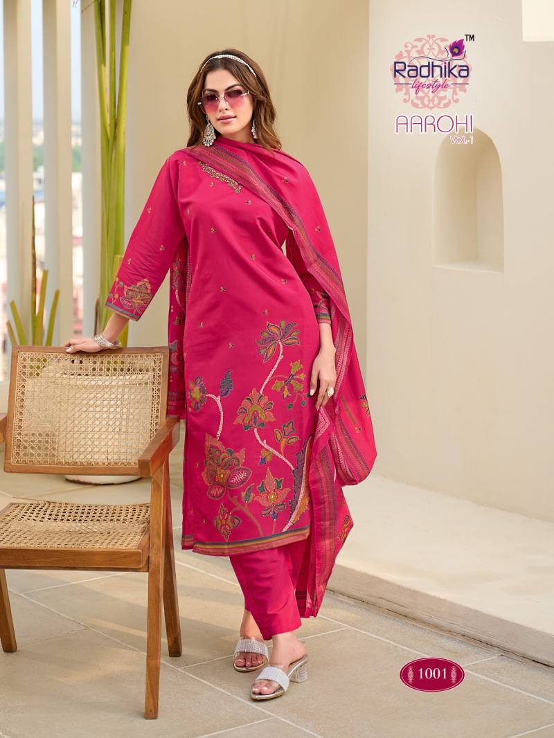 Radhika Aarohi Vol 1 Modal Discharge Printed Readymade Suit