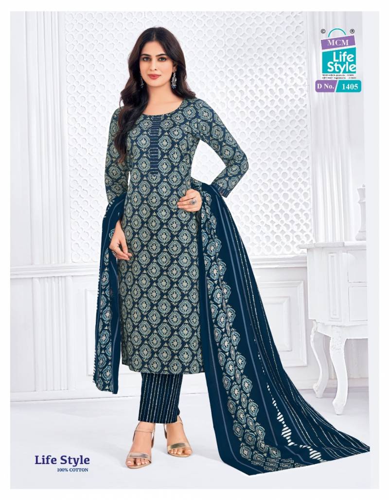 Mcm Lifestyle Vol 14 Readymade Cotton Printed Kurti Sets Collection