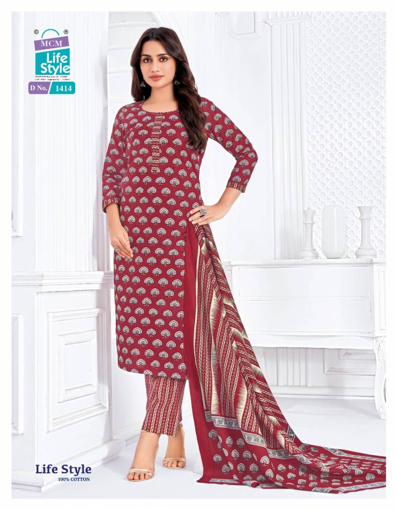 Mcm Lifestyle Vol 14 Readymade Cotton Printed Kurti Sets Collection