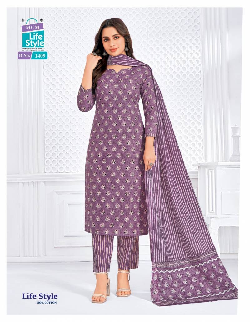 Mcm Lifestyle Vol 14 Readymade Cotton Printed Kurti Sets Collection