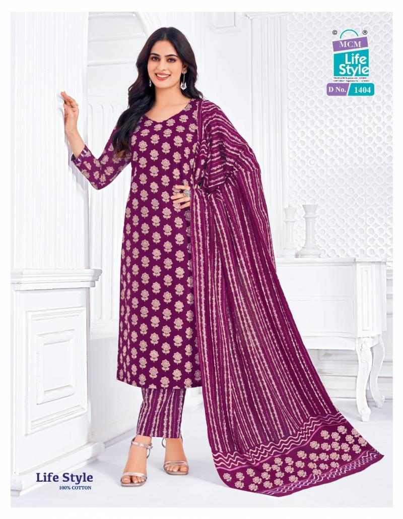 Mcm Lifestyle Vol 14 Readymade Cotton Printed Kurti Sets Collection