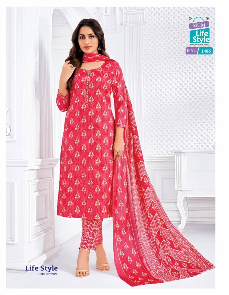 Mcm Lifestyle Vol 14 Readymade Cotton Printed Kurti Sets Collection