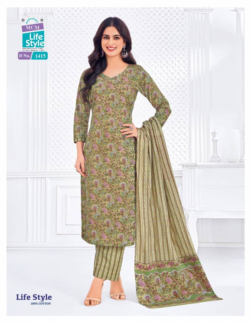 Mcm Lifestyle Vol 14 Readymade Cotton Printed Kurti Sets Collection