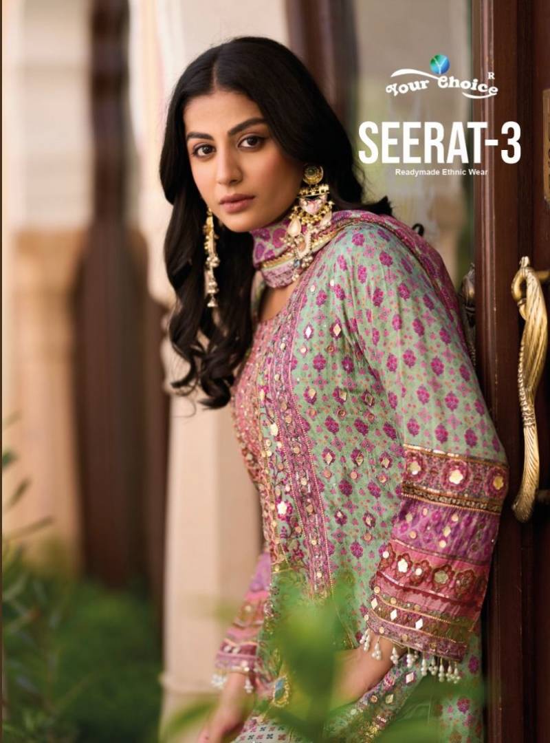 Your Choice Seerat 3 Chinon Designer Salwar Kameez