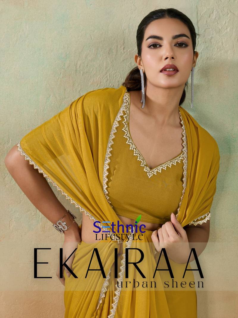 Sethnic Ekairaa Matt Georgette Fancy Sarees Collection