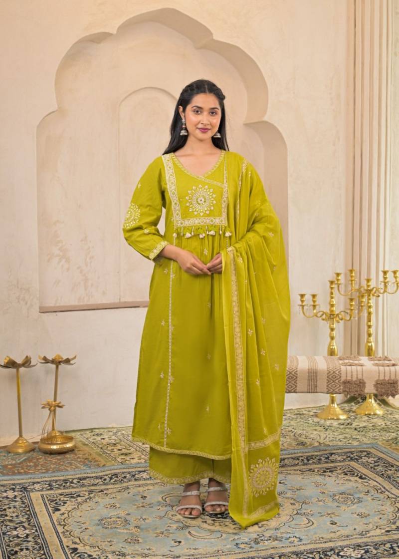 Naisha K 175 Cotton Fancy Readymade Suit