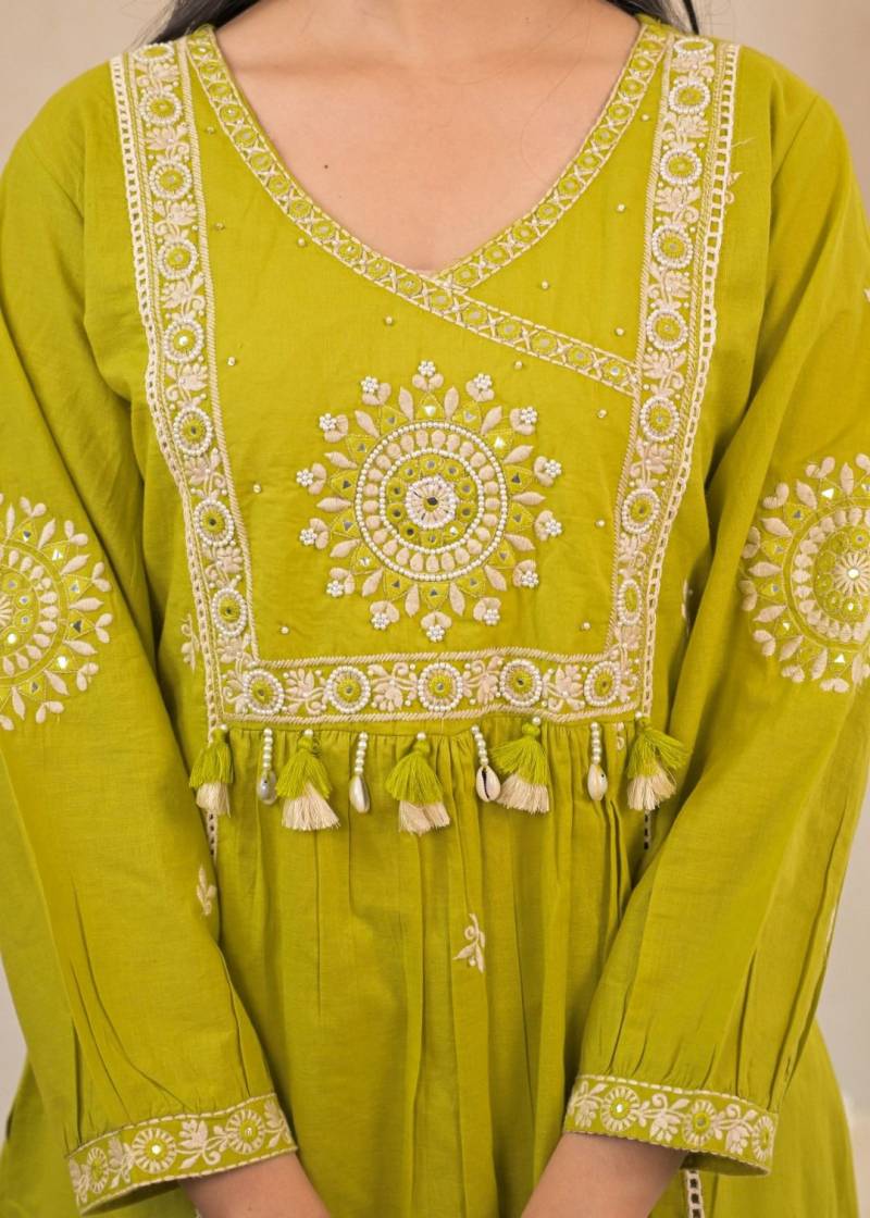 Naisha K 175 Cotton Fancy Readymade Suit