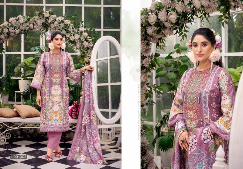Romani Needle Wonder Vol 2 Soft Cotton Digital Printed Dress Material