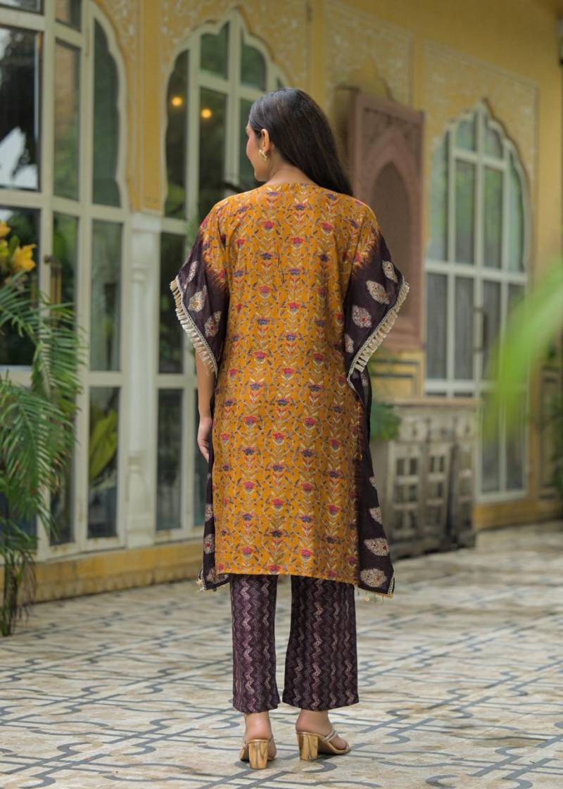 Naisha K 178 Masleen Desinger Kaftan With Bottom Collection