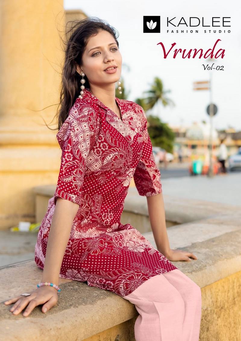 Kadlee Vrunda Vol 2 Vatican Printed Cord Sets Collection