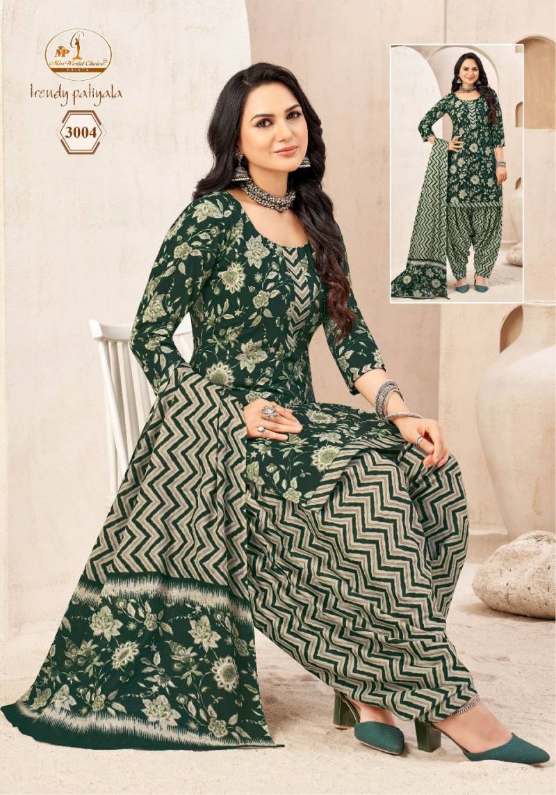 Miss World Trendy Patiyala Vol 3 Readymade Patiyala Dress collection