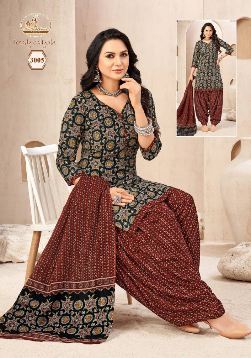 Miss World Trendy Patiyala Vol 3 Readymade Patiyala Dress collection