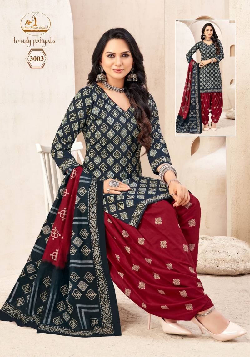Miss World Trendy Patiyala Vol 3 Readymade Patiyala Dress collection