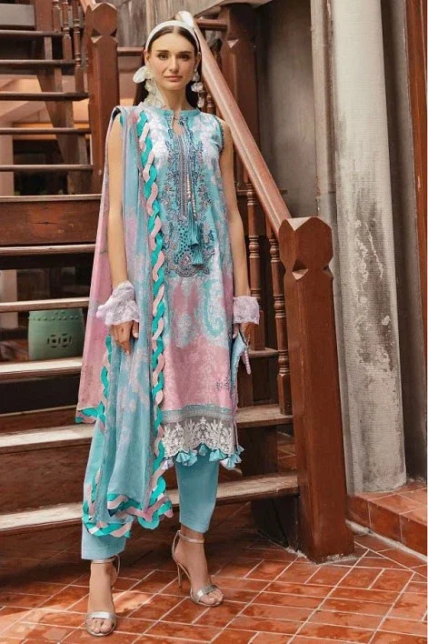 Taj 608 Cotton Dupatta Pakistani Salwar Suits