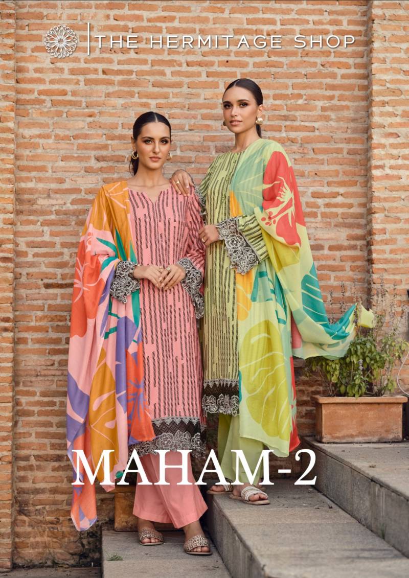 Hermitage Maham Edition 2 Satin Fancy Dress Material