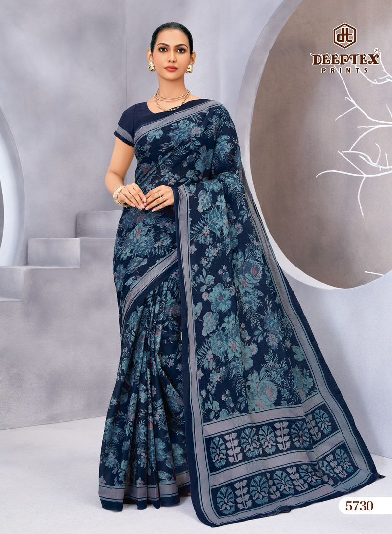 Deeptex Mother India Vol 57 Cotton Printed Saree Collection