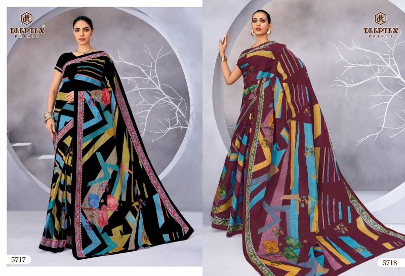 Deeptex Mother India Vol 57 Cotton Printed Saree Collection