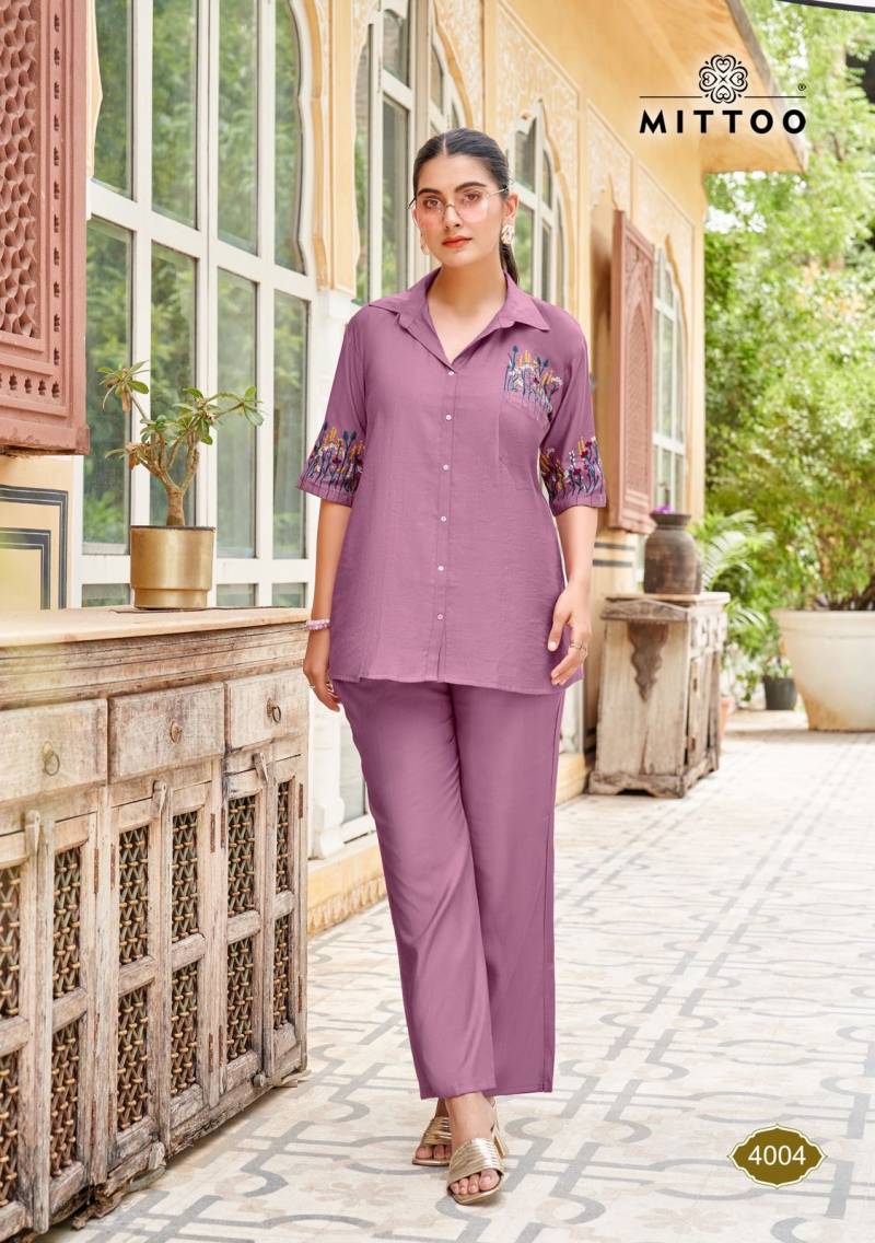 Mittoo Carnival Fancy Viscose Cord Set Collection