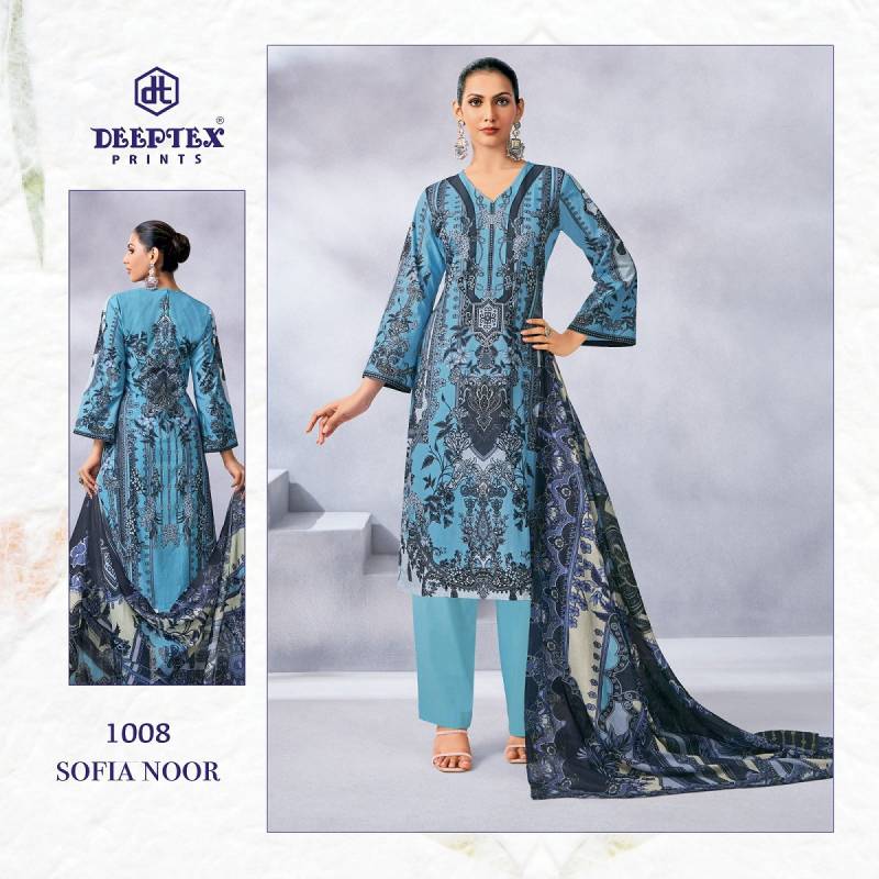 Deeptex Sofiya Noor Karchi Cotton Printed Dress Material