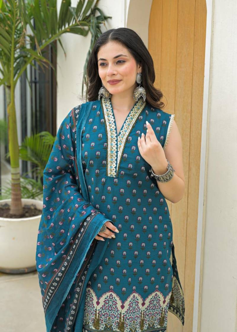 Naisha K 193 Fancy Cotton Salwar Suits Collection