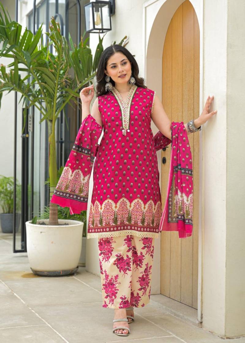 Naisha K 193 Fancy Cotton Salwar Suits Collection