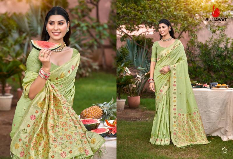 Bunawat Sobha Heavy Assam Silk Saree collection