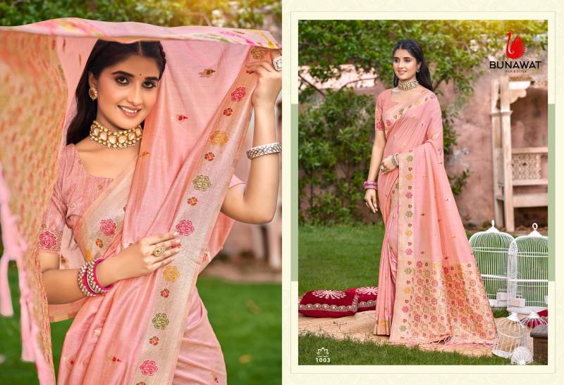Bunawat Sobha Heavy Assam Silk Saree collection