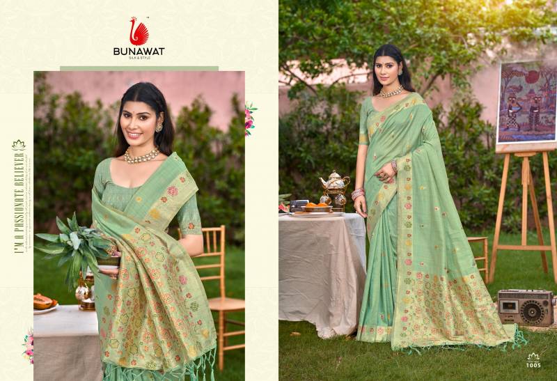 Bunawat Sobha Heavy Assam Silk Saree collection