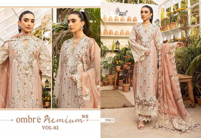 Shree Ombre Premium Vol 2 Nx Cotton Pakistani Salwar Suit Collection