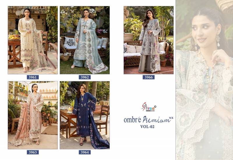 Shree Ombre Premium Vol 2 Nx Cotton Pakistani Salwar Suit Collection