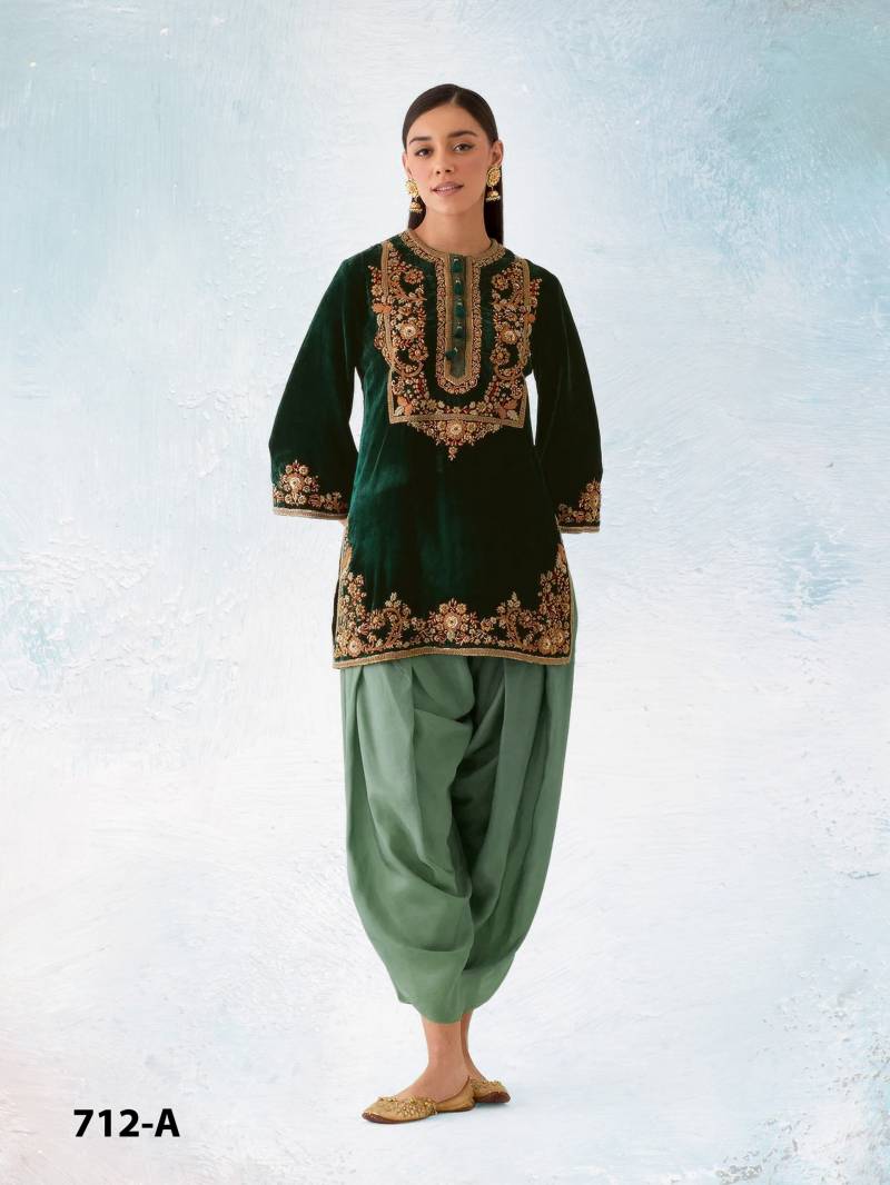 Super Hit 712 Velvet Patiyala Fancy Collection