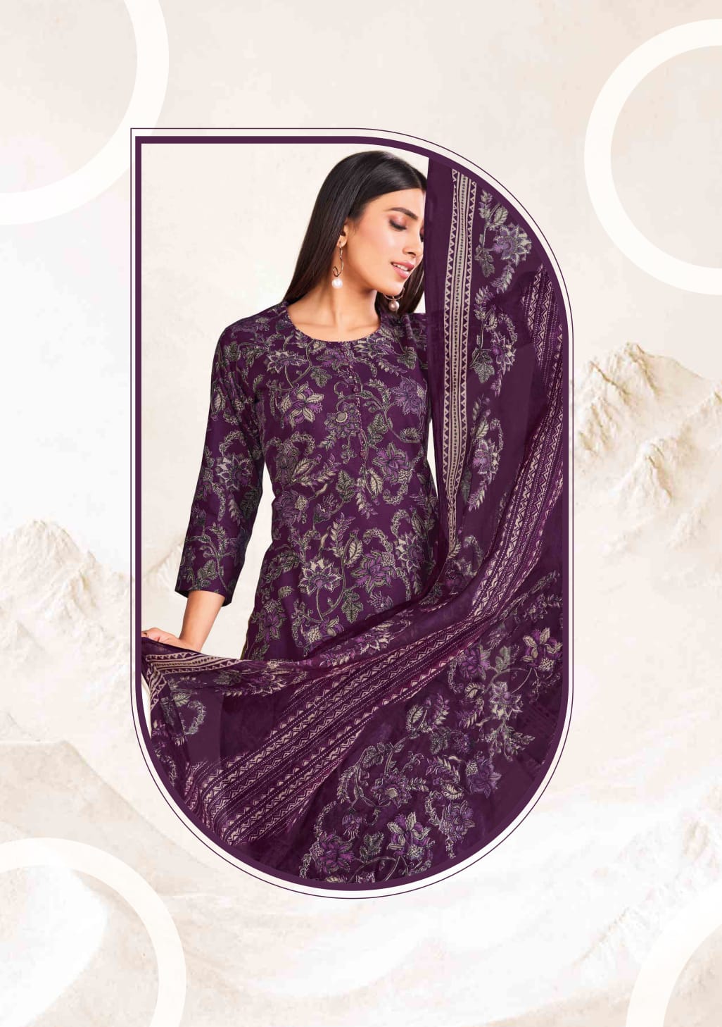 Suryajyoti Preyasi Vol 13 Cotton Printed Kurti Bottom With Dupatta