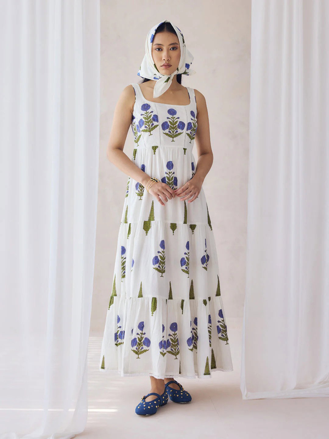 FIO DR0025 Cotton Printed Long Kurti