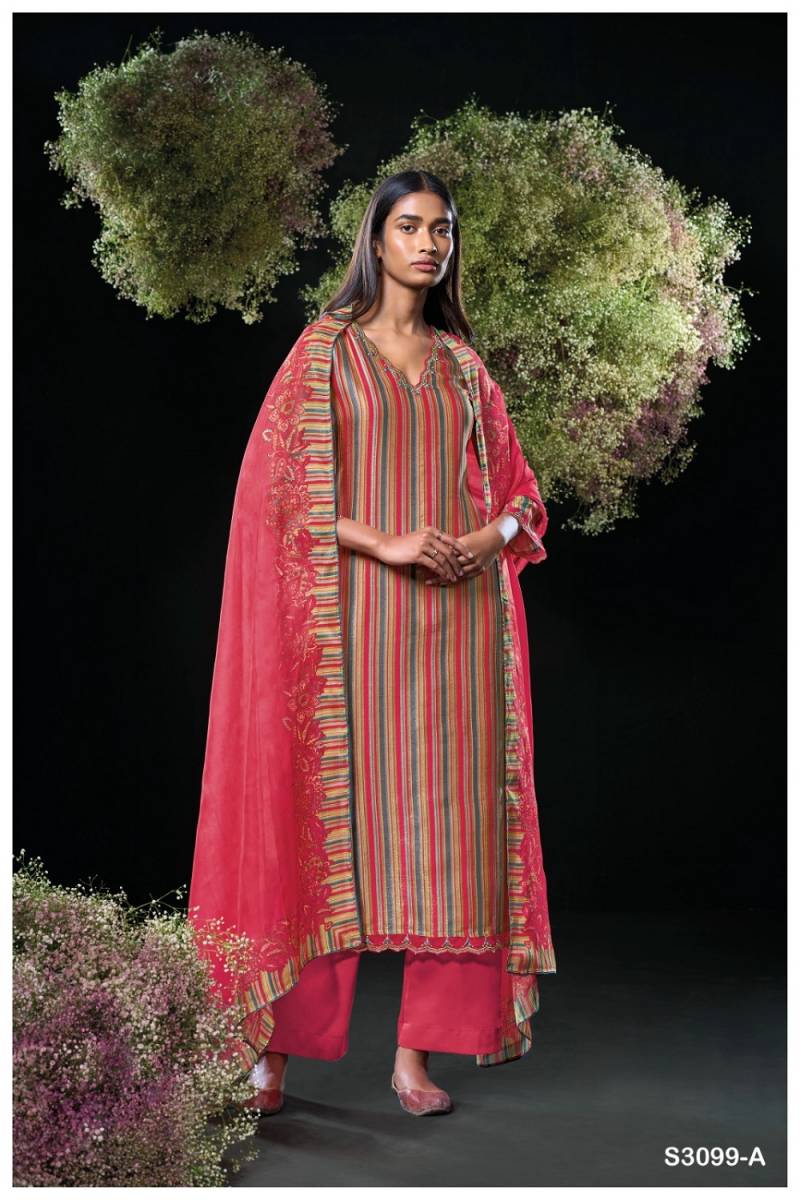 Ganga Devishi Bemberg Silk Jacquard Salwar Kameez