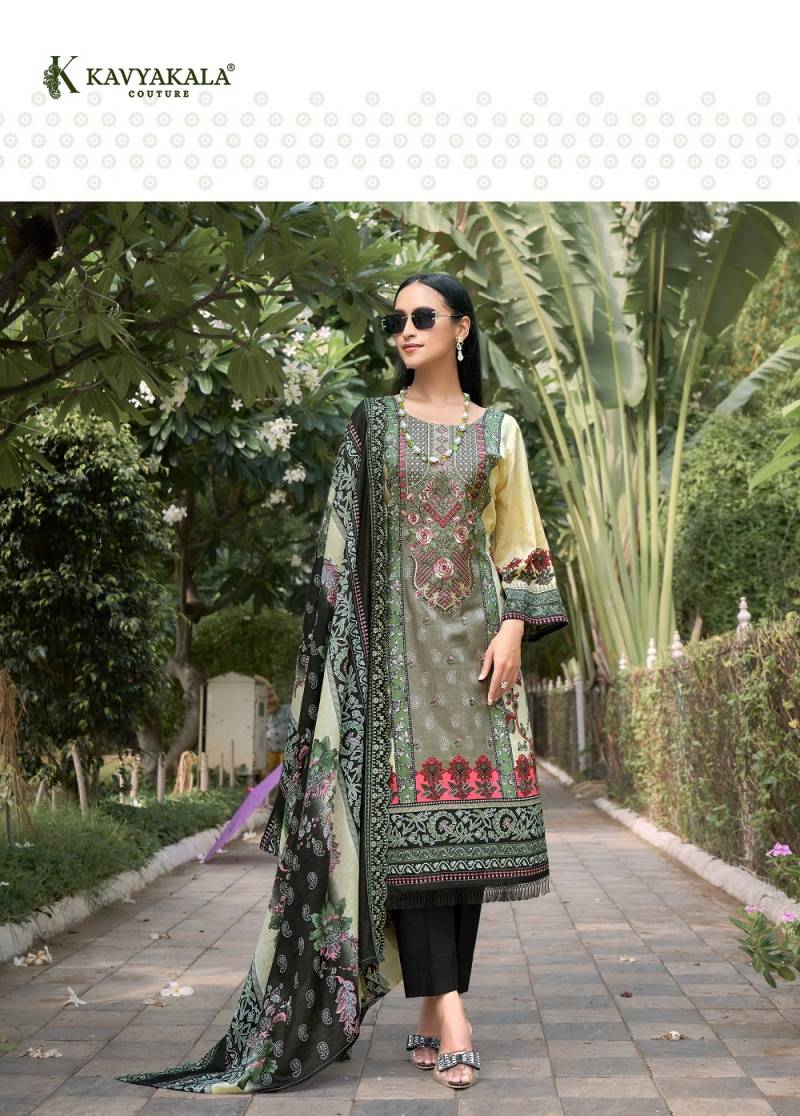 Kavya Kala Anarkali Vol 15 Fancy Cotton Printed Dress Material