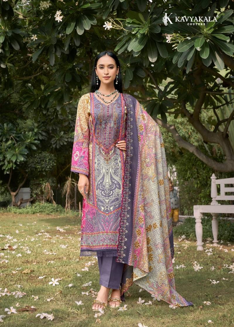 Kavya Kala Anarkali Vol 15 Fancy Cotton Printed Dress Material
