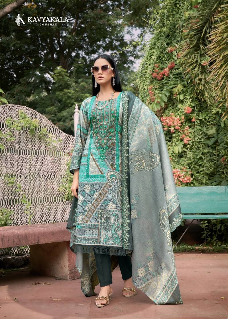 Kavya Kala Anarkali Vol 15 Fancy Cotton Printed Dress Material