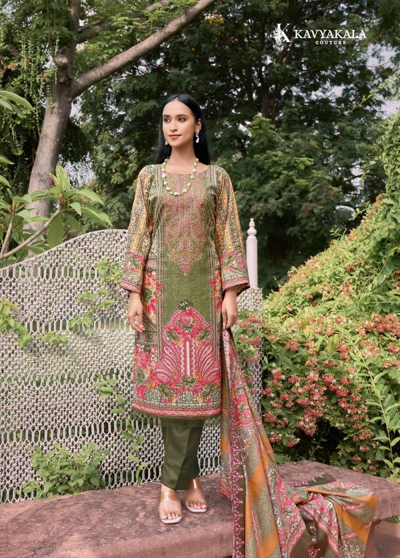 Kavya Kala Anarkali Vol 15 Fancy Cotton Printed Dress Material