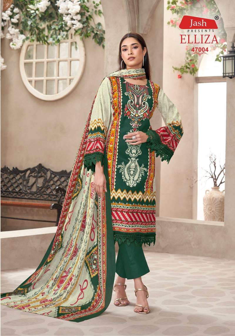 Jash Elliza Vol 47 Cotton Printed Dress Material Collection